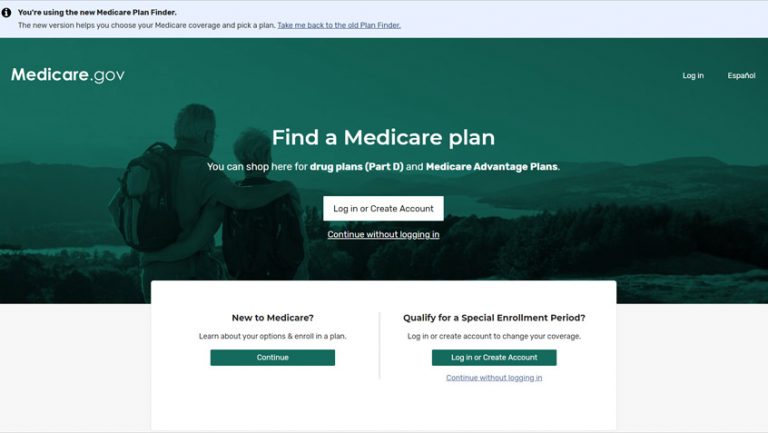 Step to use the Medicare Plan Finder Tool